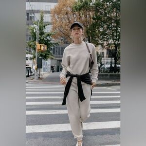 Zara Women's Beige Jogger Pants NWT